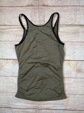 Lululemon Women's Olive Green Yoga In The Flow Tank Top‎